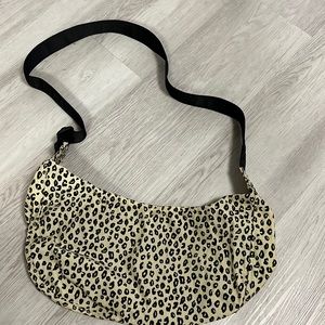 Leopard Print Shoulder Bag